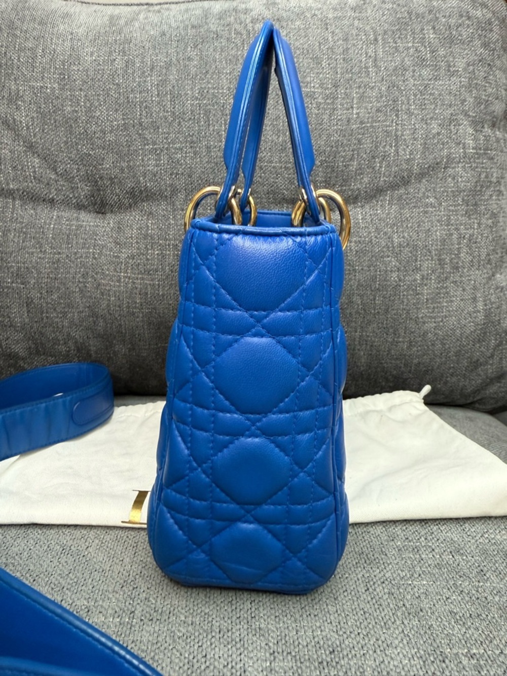 DIOR my Lady Dior cannage lambskin mini - Picture 8 of 16